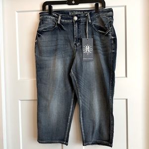 Hydraulic Cropped Jeans